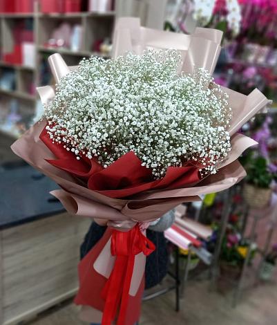 Букет цветов из: Гипсофила в Невельске