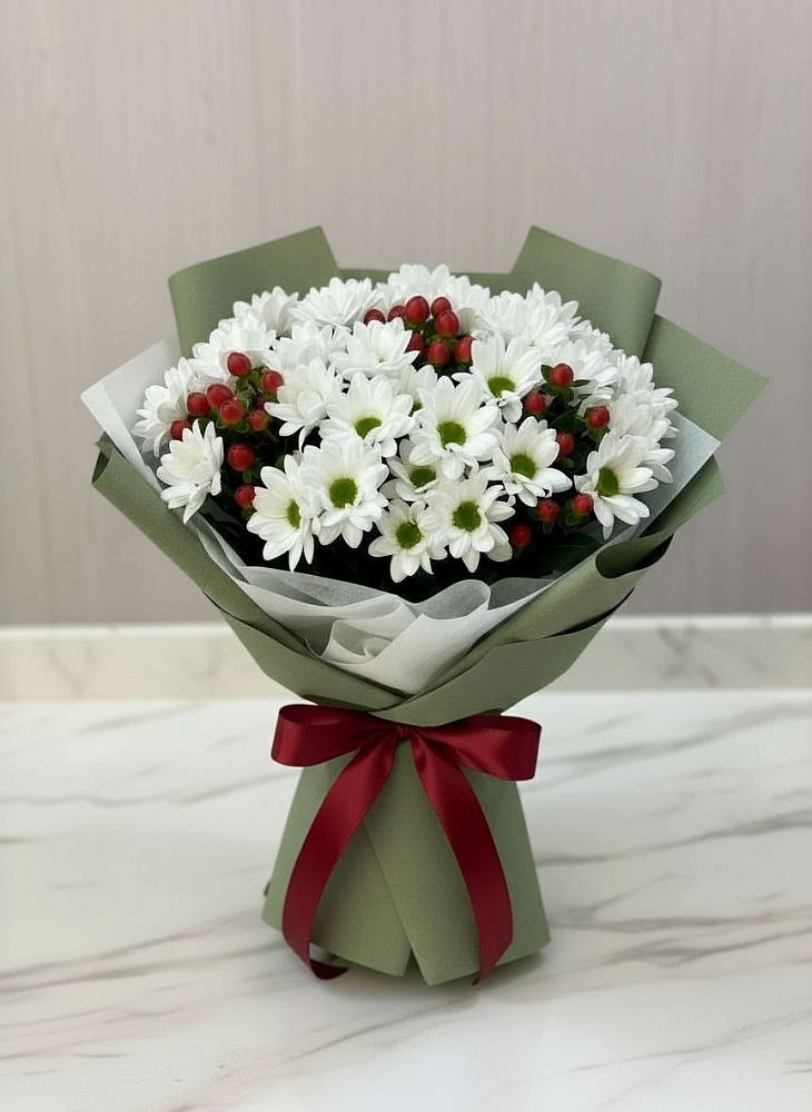 Букет цветов из: Хризантемы в Невельске