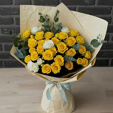 Букет цветов из:  Розы в Невельске