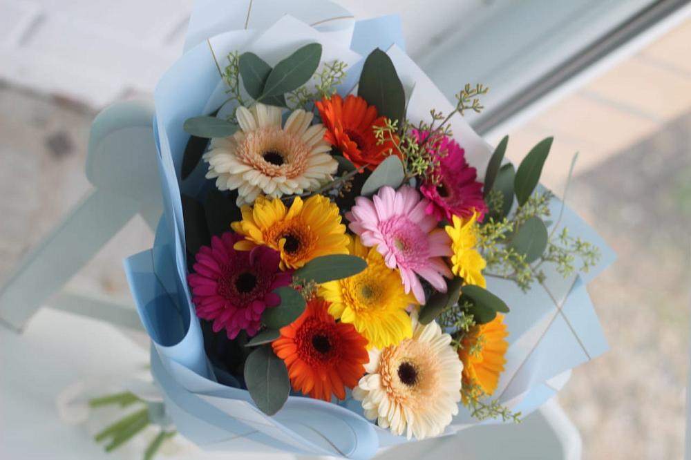 Букет цветов из: Герберы в Невельске