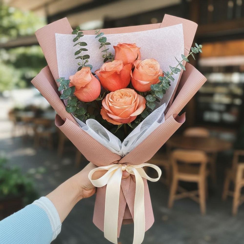 Букет цветов из: Розы в Невельске