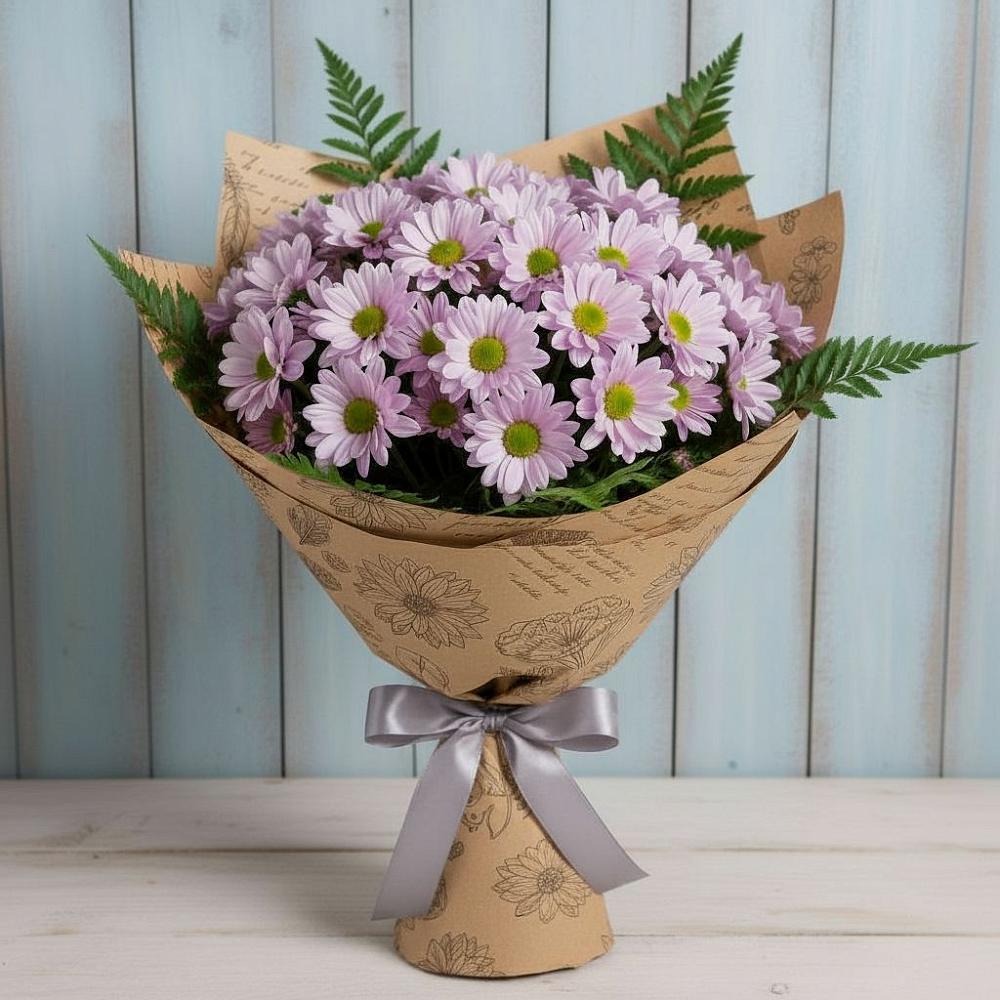 Букет цветов из: Хризантемы в Невельске