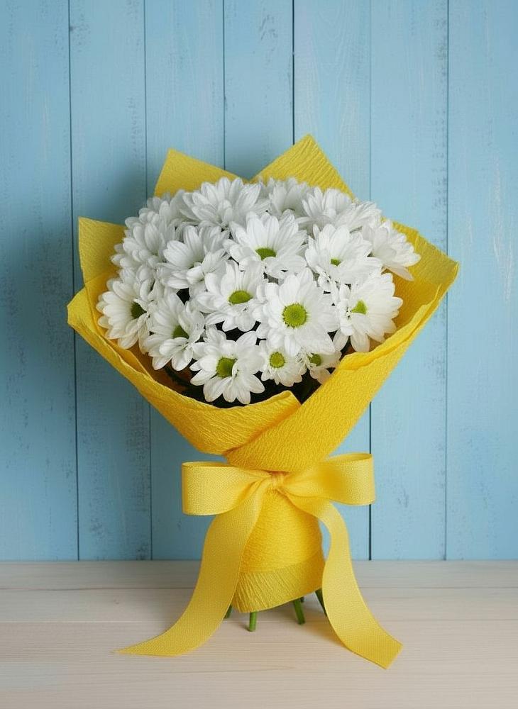 Букет цветов из: Хризантемы в Невельске