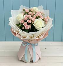Букет цветов из:  Розы в Невельске