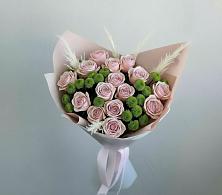 Букет цветов из:  Розы и Хризантемы в Невельске
