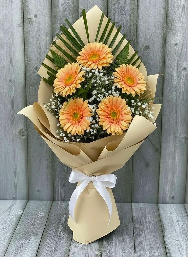 Букет цветов из: Герберы в Невельске