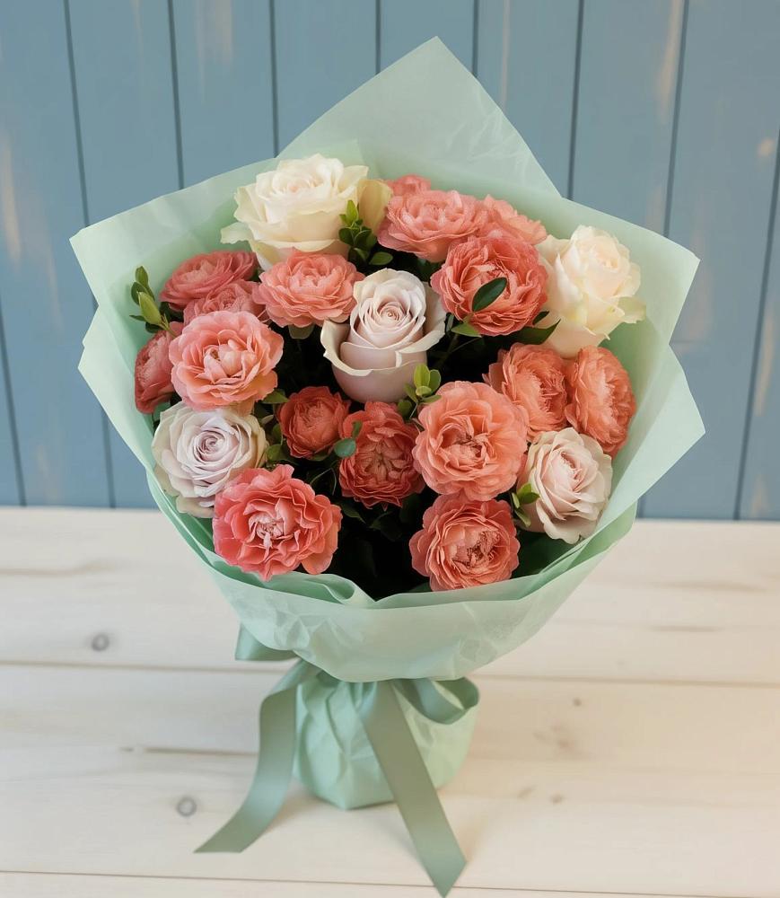 Букет цветов из: Розы в Невельске