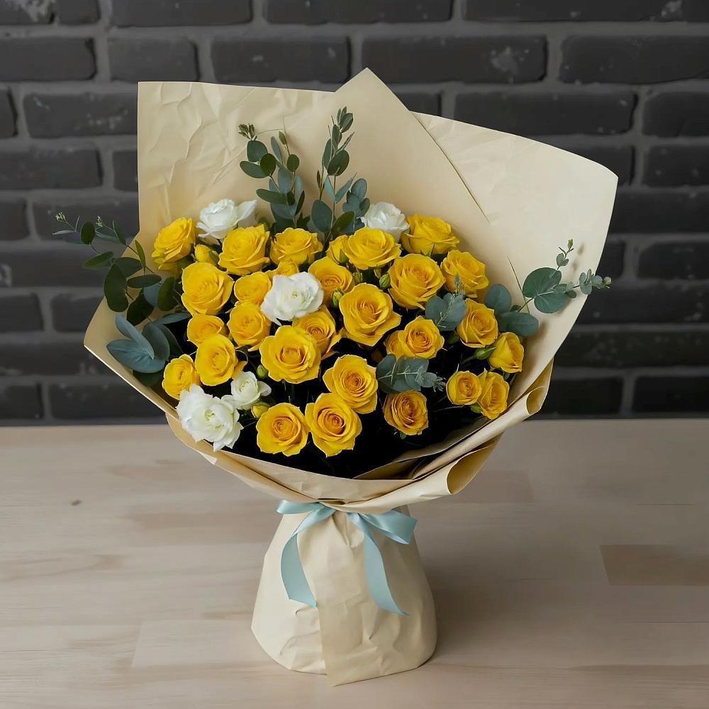 Букет цветов из: Розы в Невельске