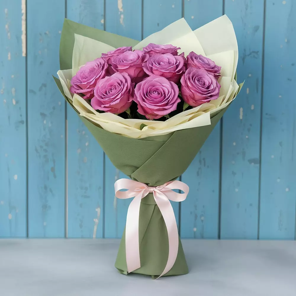 Букет Розы Фёрст Леди в Невельске