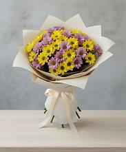 Букет цветов из:  Хризантемы в Невельске