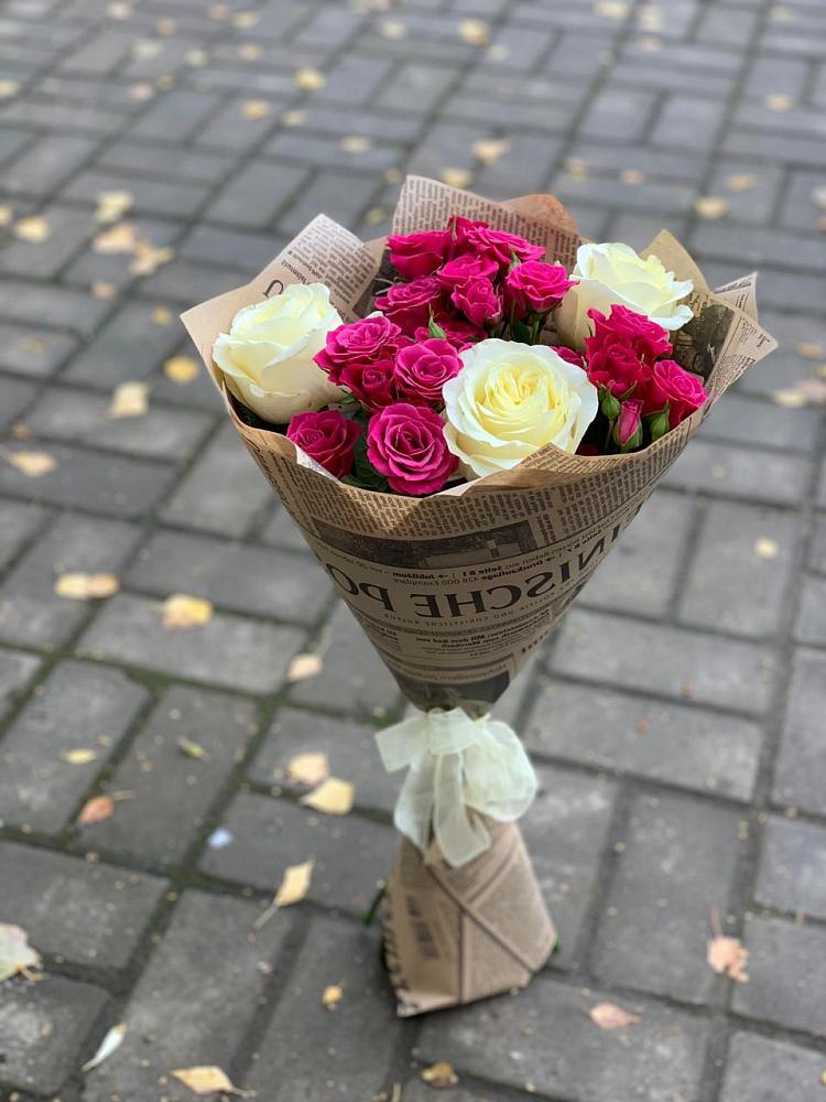 Букет цветов из: Розы в Невельске